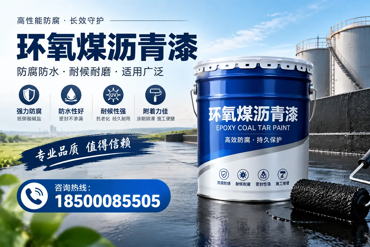 环氧煤沥青漆与油漆的区别,磐石消费者最关心的问题