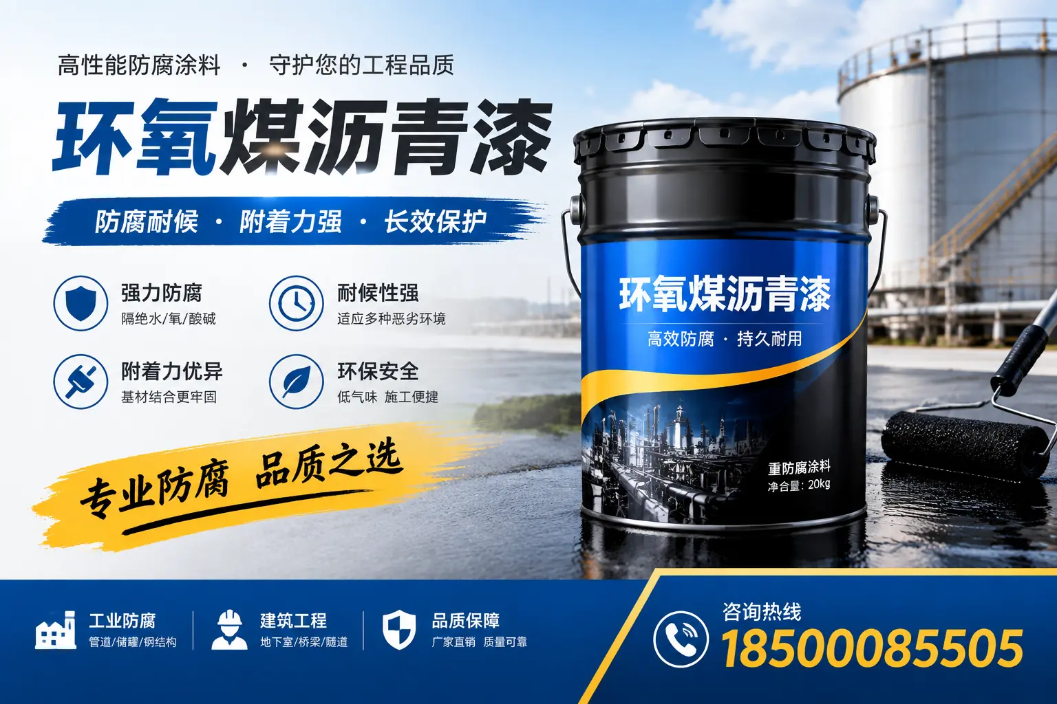 如何选择适合的环氧煤沥青漆？磐石市场选型指南